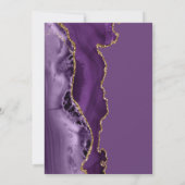 Paarse en gouden weddenschappen kaart (Achterkant)