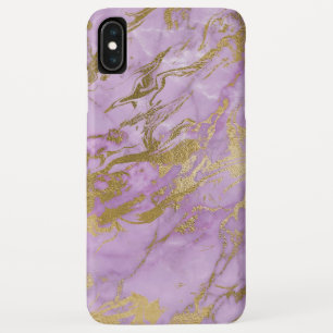 Paarse en goudkleurig, elegant, modern afdrukken Case-Mate iPhone case
