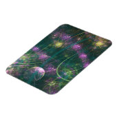 Paarse en goudkoorts magneet (Linkerzijde)