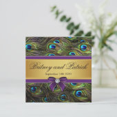 Paarse en goudpekkerwedstrijden kaart (Staand voorkant)