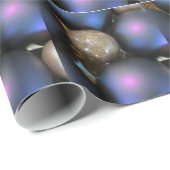 Paarse en goudverkleuringen cadeaupapier (Rol Hoek)