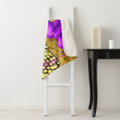 Paarse en goudvlinder Persoonlijke naam Sherpa Deken (In situ)