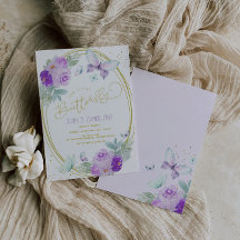 Paarse en goudvlinderdag