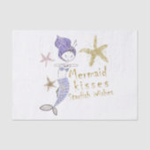 Paarse en goudzangerpartij tissuepapier (Voorkant)