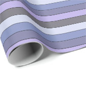 Paarse en grijze kleurstrepen op Waterverf papier (Rol Hoek)