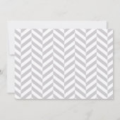 Paarse en grijze olifant 🐘 Baby - Christening Kaart (Achterkant)