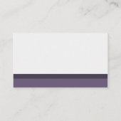 Paarse en grijze plaatskaarten plaatskaartje (Achterkant)