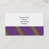 Paarse en grijze streep visitekaartje (Achterkant)