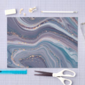 Paarse en grijze vloeibare marmer tissuepapier (Craft)