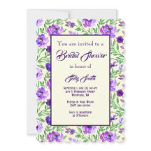 Paarse en Groene Bloemen Botanisch Vrijgezellenfee