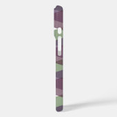 Paarse en groene driehoeken Case-Mate iPhone case (Achterkant / Links)