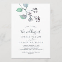 Paarse en groene eucalyptus Het huwelijk van