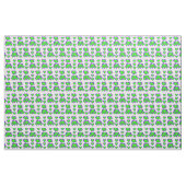 Paarse en groene kunststof stof (Yard (91,4 cm))