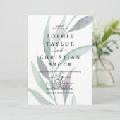 Paarse en groene olievlek met eucalyptus kaart (Staand voorkant)