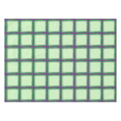 Paarse en groene spellen tafelkleed (Voorkant (Horizontaal))