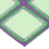Paarse en groene spellen tafelkleed (Gekanteld)