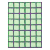 Paarse en groene spellen tafelkleed (Voorkant)