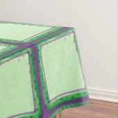 Paarse en groene spellen tafelkleed (Voorbeeld)