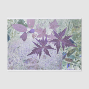 Paarse en heide pasteltint tissuepapier