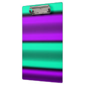 Paarse en horizontale strepen met mint klembord (Links)