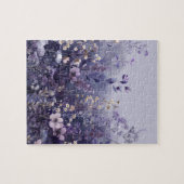 Paarse en Lavendar Wildflower Puzzel Legpuzzel (Horizontaal)