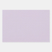 PAARSE EN LAVENDER EASTER KROSSEN WATERVERF STROOM INPAKPAPIER VEL (Voorkant 3)