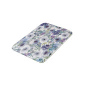 Paarse en Lavender Floral Bath Mat (Gekanteld)