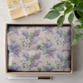 Paarse en Lavender Lilacs over  behangpapier Tissuepapier (Geschenk)