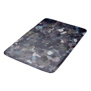 Paarse en lavender Paint Splatter Badmat