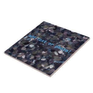 Paarse en lavender Paint Splatter Tegeltje