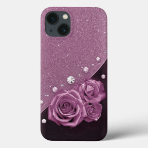 Paarse en Lila Hoesje-Mate iPhone Case