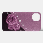 Paarse en Lila Hoesje-Mate iPhone Case (Achterkant (horizontaal))