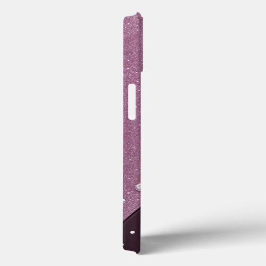 Paarse en Lila Hoesje-Mate iPhone Case (Achterkant / Rechts)