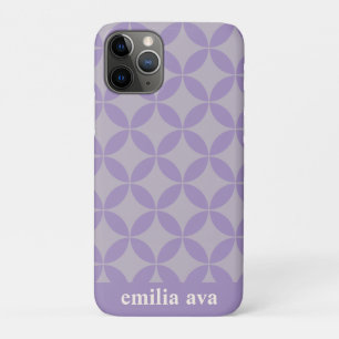 Paarse en Lila middeleeuwen Moderne Case-Mate iPhone Case