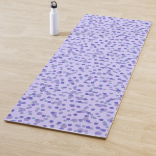 Paarse en maansteen polka stippen yogamat