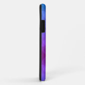 Paarse en magenta Abstracte cirkels Case-Mate iPhone Case (Achterkant/rechts)