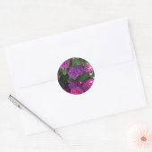 Paarse en Magenta Hydrangea Stickers (Envelop)