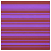 Paarse en maroon Stripes Stof (Swatch)