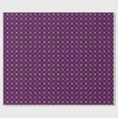 Paarse en multidimensionele poolpunten 01 cadeaupapier (Vlak)