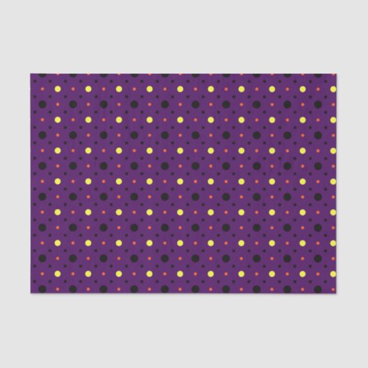 Paarse en multidimensionele poolpunten 02 tissuepapier (Voorkant)