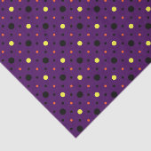 Paarse en multidimensionele poolpunten 02 tissuepapier (Detail)