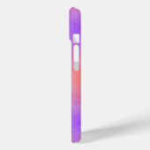 Paarse en Oranje gepersonaliseerde telefoonhoes Case-Mate iPhone Case (Achterkant / Links)