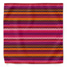 Paarse en oranje Glitch Strepen Cool Psychodelisch