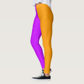 Paarse en Oranje Halloween Leggings (Links)