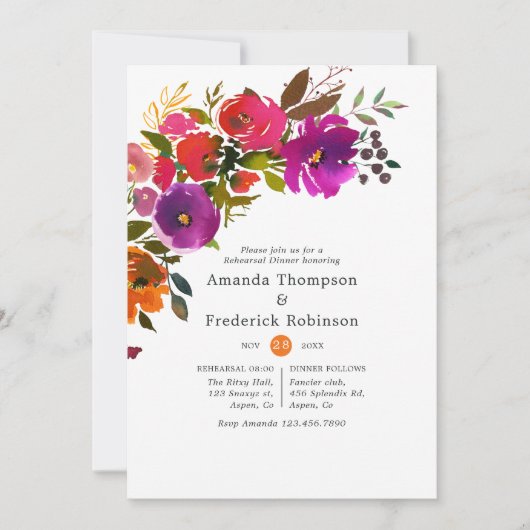 Paarse en Oranje hoorzittingen Kaart (Voorkant)