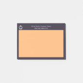 Paarse en Oranje thuiszorg - Promotie-uitwisseling Post-it® Notes (Voorkant)