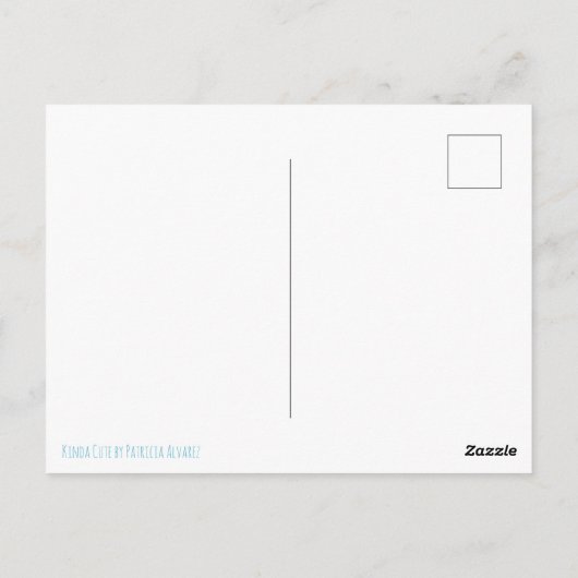 Paarse en Oranje Wetenschappelijke Dankjewel  Briefkaart (Achterkant)