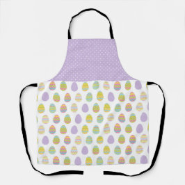 PAARSE EN PASTEL GECOLOREERDE EASTER EIEREN SCHORT