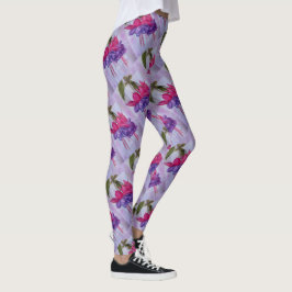 PAARSE EN PINK FUSCHIA | LEGGINGS