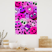 PAARSE EN PINKFEITEN POSTER COLLAGE (Keuken)